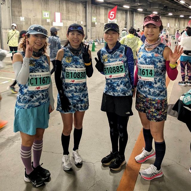 2024年3月10日（日）開催 名古屋ウィメンズマラソン 2024 TopGear広島 女子4人衆